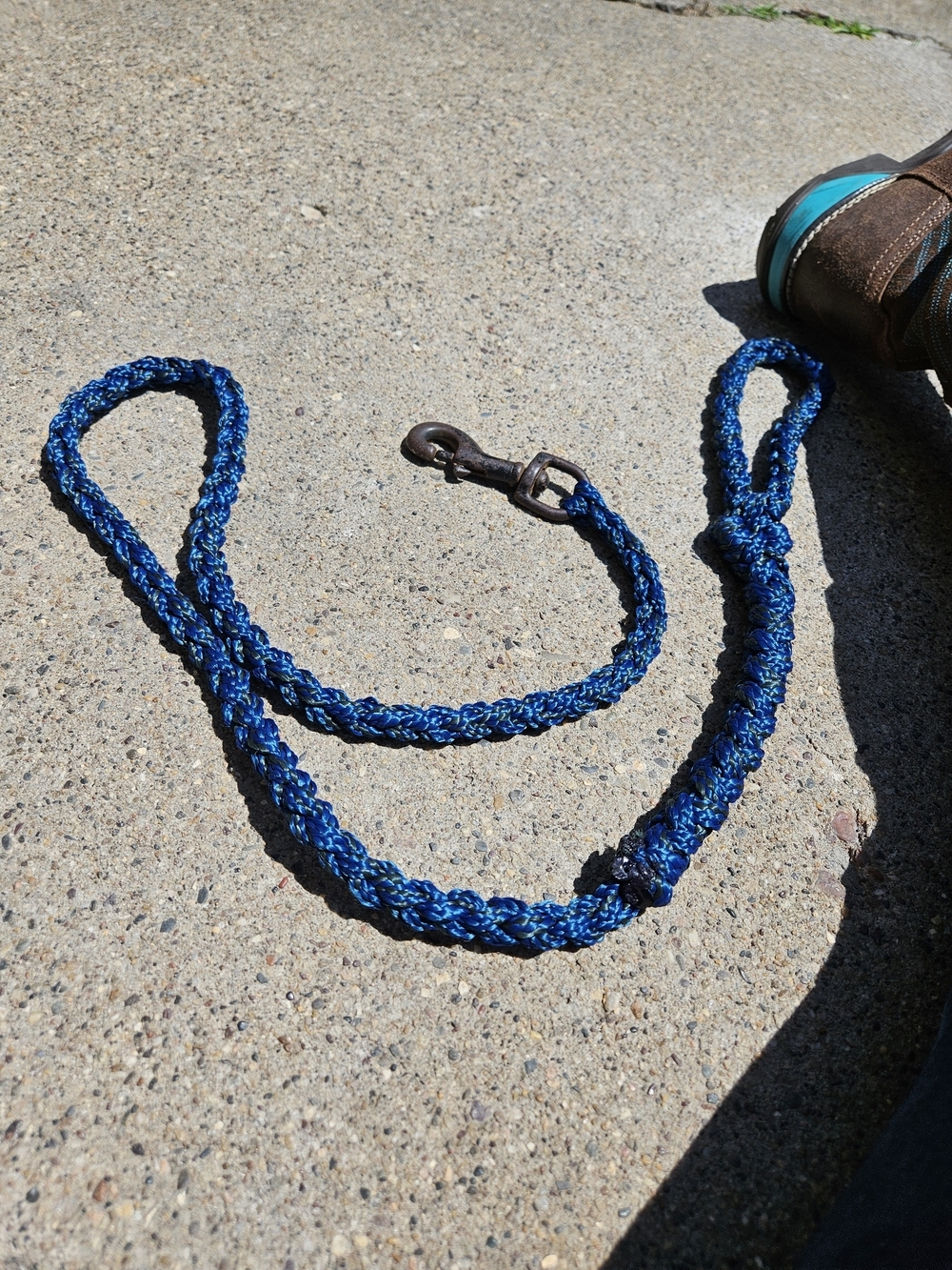 HAND CRAFTED SPECIAL orders THICK Braided Rope DOG LEASH NEW - Picture 2 of 8